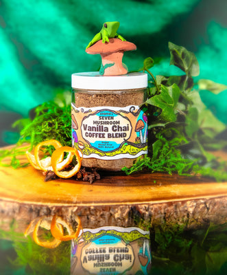 Stoffo's Seven Mushroom Vanilla Chai Coffee Blend